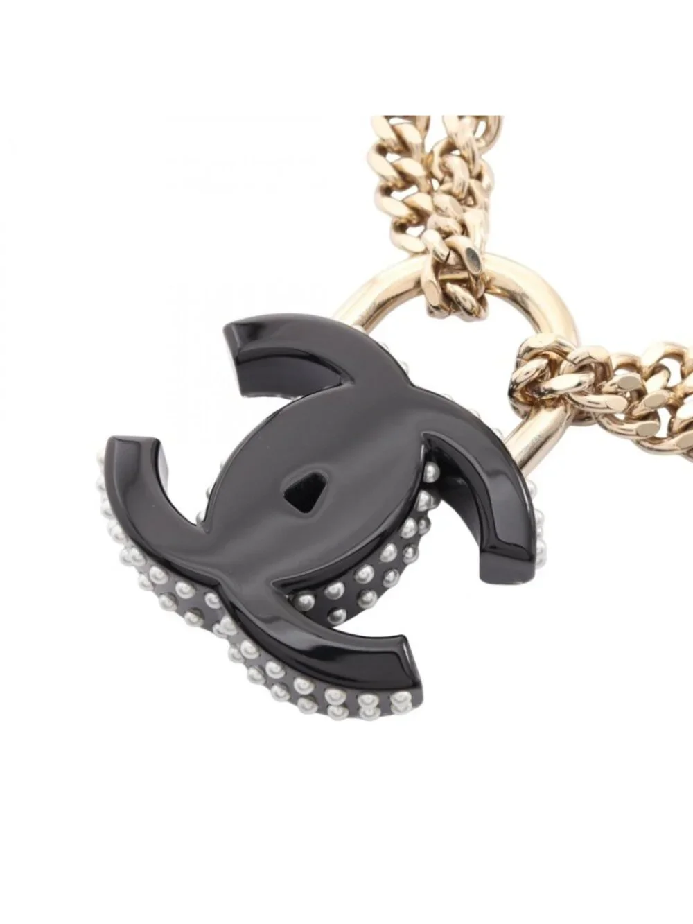 Chanel Choker CC Logo Padlock Motif Necklace